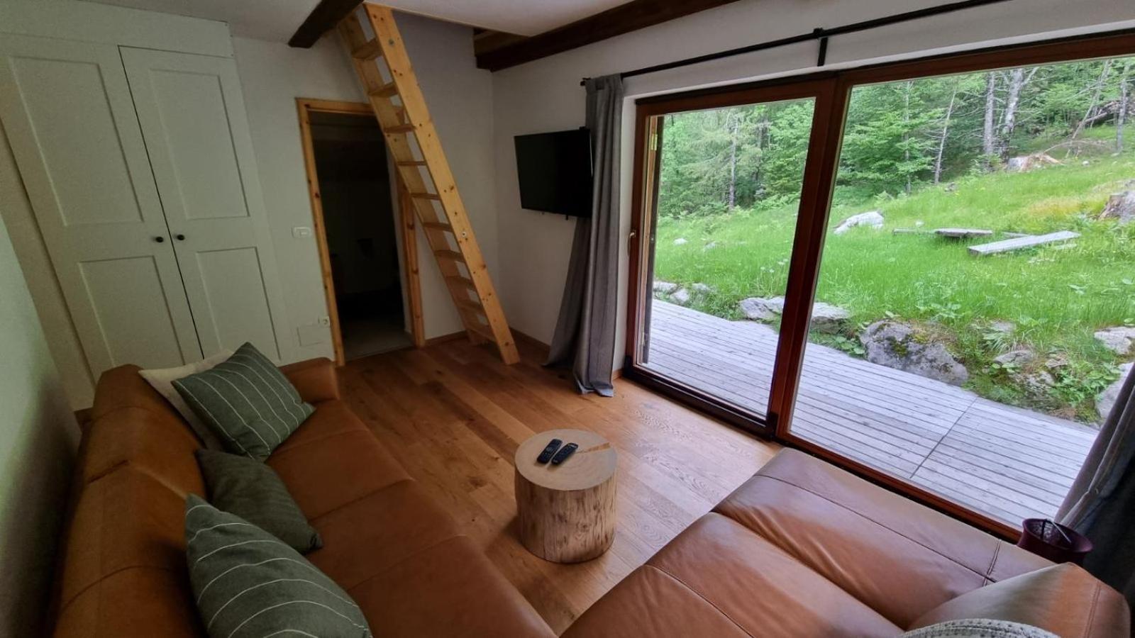 Cozy Private Cabin In The Heart Of Triglav National Park Trenta Eksteriør bilde